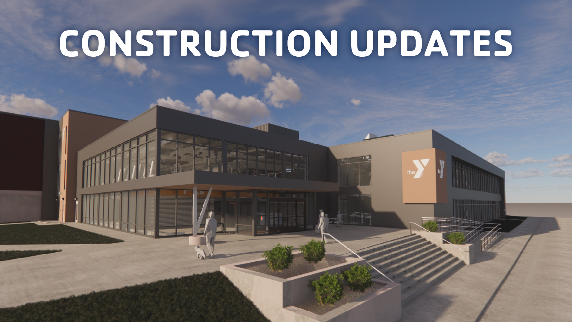 Render of the improved YMCA exterior
